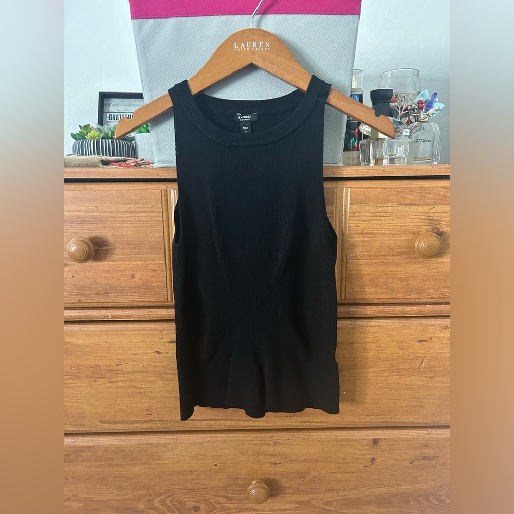 Express Body Contour Sweater Sleeveless Tank Top